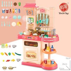 Đồ chơi nấu ăn nhà bếp cỡ lớn có phun khói như thật TPHCM