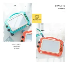 Đồ chơi bảng vẽ nam châm nhiều màu tự xoá cho bé có 3 tính năng để bảng tphcm