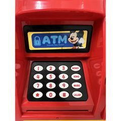 Két sắt ATM Mini cho bé hình Mickey có dấu vân tay và chế độ tự động tphcm
