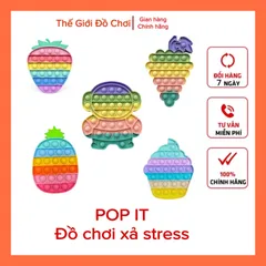 [HOT] Pop it Đồ chơi giảm stress loại lớn giá rẻ Tphcm