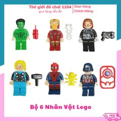 Mô Hình Nhân Vật Lego Ninja, Avengers, Minecraft có Vũ Khí - Đồ Chơi Trẻ Em Hấp Dẫn, Phù Hợp Với Trẻ Từ 3 Tuổi Trở Lên