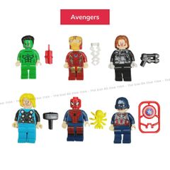 Mô Hình Nhân Vật Lego Ninja, Avengers, Minecraft có Vũ Khí - Đồ Chơi Trẻ Em Hấp Dẫn, Phù Hợp Với Trẻ Từ 3 Tuổi Trở Lên