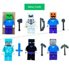 Mô Hình Nhân Vật Lego Ninja, Avengers, Minecraft có Vũ Khí - Đồ Chơi Trẻ Em Hấp Dẫn, Phù Hợp Với Trẻ Từ 3 Tuổi Trở Lên