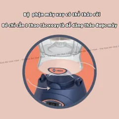 Đồ chơi mô phổng máy sinh tố, xoay được, sử dụng Pin, hiệu ứng âm thanh, thế giới đồ chơi 1104