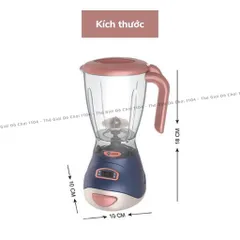 Đồ chơi mô phổng máy sinh tố, xoay được, sử dụng Pin, hiệu ứng âm thanh, thế giới đồ chơi 1104