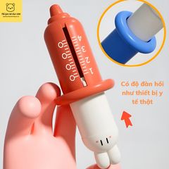 Hộp đồ chơi bác sĩ hình thỏ cao cấp 14 chi tiết cho bé trai, bé gái từ 3 tuổi - Đồ chơi giáo dục mô phỏng nghề bác sĩ vui nhộn
