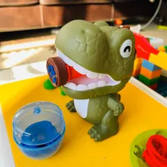 Đồ chơi đất nặn làm mì, khủng long Fancy Clay, 26 chi tiết kèm khuông và đất sét, thế giới đồ chơi 1104