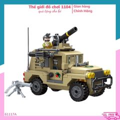 Đồ Chơi Lắp Ráp Lego Xe Quân Sự 314 Mảnh Ghép - Mô Hình Xếp Hình Cho Bé Từ 6 Tuổi - Phát Triển Tư Duy và Kỹ Năng Sáng Tạo