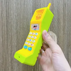 Điện thoại đồ chơi cho bé, Bản Tiếng Anh, có nhạc và đèn, đồ chơi cho trẻ sơ sinh, thế giới đồ chơi 1104