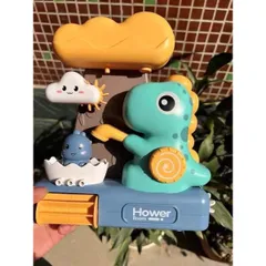 Đồ chơi nhà tắm khủng long phun nước thác nước khủng long nước chảy tự động