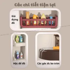 Bộ đồ chơi nhà bếp cho bé cỡ lớn 1 mét, có khói, đồ chơi nấu ăn