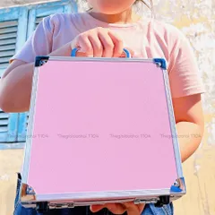 Cốp trang điểm cho bé cao cấp bằng nhôm 15 chi tiết, đồ chơi make up an toàn cho bé gái