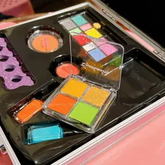 Cốp trang điểm cho bé cao cấp bằng nhôm 15 chi tiết, đồ chơi make up an toàn cho bé gái