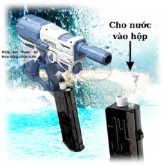 Súng phun nước điện BUAST tự động giá rẻ, đồ chơi sung nước áp lực mạnh [Hộp đẹp]