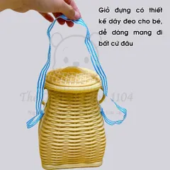 Đồ Chơi Câu Cá Kèm Giỏ Đựng - Bộ 14 Chi Tiết Với 2 Cần Câu Nam Châm Cho Trẻ Em - Trò Chơi Giải Trí Học Tập