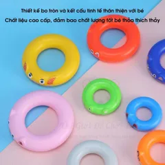 Trò Chơi Thảy Vòng Cho Bé - Đồ Chơi Ném Vòng Chất Liệu Nhựa Cao Cấp, Họa Tiết Dễ Thương, Phát Triển Kỹ Năng 3 Tuổi Trở Lên