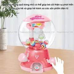 Máy gắp bóng mini BALL GRABBER kèm 8 quả banh, có nhạc, máy bắt bóng mini
