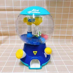 Máy gắp bóng mini BALL GRABBER kèm 8 quả banh, có nhạc, máy bắt bóng mini
