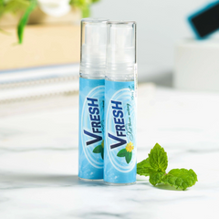 Xịt thơm miệng Vfresh Thảo Mộc Bạc Hà - Giải Pháp Hơi Thở Tươi Mát, Tự Tin Giao Tiếp Mọi Lúc Mọi Nơi