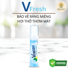 Xịt thơm miệng Vfresh Thảo Mộc Hương Bạc Hà - Giải Pháp Hơi Thở Thơm Mát, Tự Tin Giao Tiếp Mọi Nơi