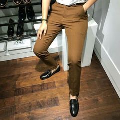 Quần Tây Nam Vàng Bò Body Hàn Quốc Chất Tuyết Mưa Sang Trọng, Dày Dặn, Không Nhăn - Thời Trang Công Sở Đức Thịnh