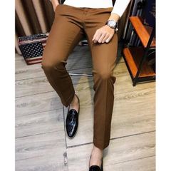 Quần Tây Nam Vàng Bò Body Hàn Quốc Chất Tuyết Mưa Sang Trọng, Dày Dặn, Không Nhăn - Thời Trang Công Sở Đức Thịnh