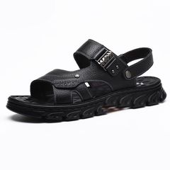 Dép Da Nam Cao Cấp D6 CP336 - Sandal Thời Trang Mẫu Mới Dễ Phối Đồ, Lịch Sự, Đi Học, Đi Chơi, Đi Làm
