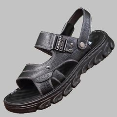 Dép Da Nam Cao Cấp D6 CP336 - Sandal Thời Trang Mẫu Mới Dễ Phối Đồ, Lịch Sự, Đi Học, Đi Chơi, Đi Làm