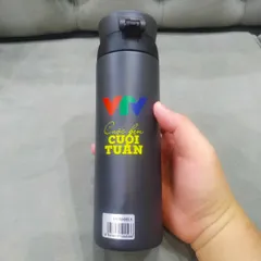 SALE - Bình giữ nhiệt LocknLock Wannabe One Touch 450ml - Phiên bản VTV ảnh thật - nắp bật 1 chạm, giữ nhiệt nóng lạnh L
