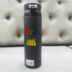 SALE - Bình giữ nhiệt LocknLock Wannabe One Touch 450ml - Phiên bản VTV ảnh thật - nắp bật 1 chạm, giữ nhiệt nóng lạnh L