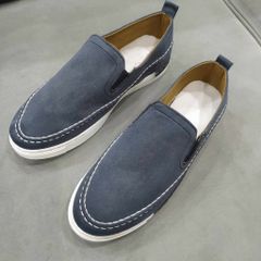 Giày Lười Nam Slip-on G17 Khâu Viền - Giày Vải Chống Trơn, Dễ Phối Đồ Cho Đi Học, Đi Chơi, Đi Làm