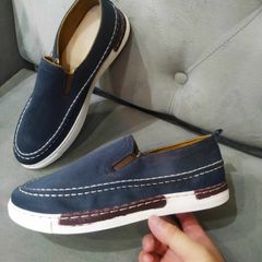 Giày Lười Vải Nam Slip-on G18 - Phong Cách Cá Tính, Bền Đẹp, Thời Trang Cho Học Sinh & Văn Phòng, Mẫu Mới 2023