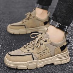 Giày Da Lộn Nam 0803D Thể Thao Phong Cách Trẻ Trung - Thiết Kế Độc Đáo Dễ Phối Đồ - Màu Đen và Nâu Thời Trang Nam Hàng Đầu