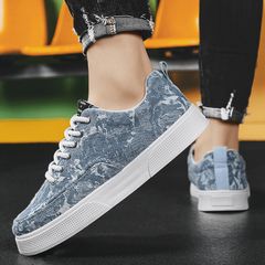 Giày Sneaker Thể Thao Nam Vải Xanh Mã 333 Thời Trang Học Đường - Dễ Phối Đồ, Đảm Bảo Chất Lượng và Giá Tốt