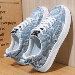 Giày Sneaker Thể Thao Nam Vải Xanh Mã 333 Thời Trang Học Đường - Dễ Phối Đồ, Đảm Bảo Chất Lượng và Giá Tốt