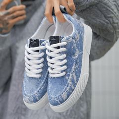 Giày Sneaker Thể Thao Nam Vải Xanh Mã 333 - Mẫu Mới Thời Trang Dễ Phối Đồ, Phong Cách Học Sinh, Đi Chơi Hàng Đẹp Giá Tốt