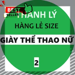 Giày thể thao sneaker nữ đẹp - Thanh lý hàng lẻ size số 2, giá sốc, hàng chất lượng, giao đúng đơn, mẫu mã đa dạng.