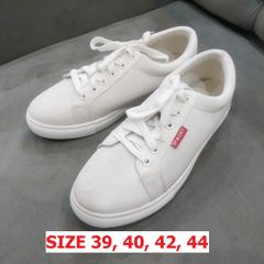 Giày Vải Thể Thao Nam G1 A03 Trắng - Thời Trang Học Sinh, Đi Chơi, Hàng Tồn Kho Có Lỗi Nhỏ, Số Lượng Ít