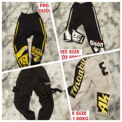 Quần Jogger Thể Thao Unisex FREESIZE Dưới 60kg - Quần Tập Gym Năng Động, Dễ Phối Đồ Cho Nam Nữ, Chất Liệu Mát Mẻ