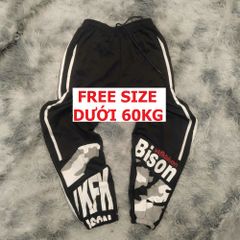 Quần Jogger Thể Thao Unisex FREESIZE Dưới 60kg - Quần Tập Gym Năng Động, Dễ Phối Đồ Cho Nam Nữ, Chất Liệu Mát Mẻ
