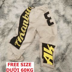Quần Jogger Thể Thao Nam Nữ Xám Ống Rộng - Quần Tập Gym FREESIZE Dưới 60kg, Thoải Mái và Dễ Phối Đồ