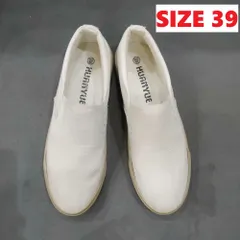 Giầy lười nam HUANY Vải (Trắng) SLIP-ON Thời Trang Đi Làm Đi Chơi Phong Cách Cá Tính Năng Động Trẻ Trung