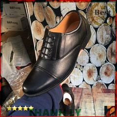 Giày Tây Nam Đế Khâu Chắc Chắn, Kiểu Dáng Trung Niên, Đế Cao 3cm, Thời Trang Mới Mẫu SQN2 - Phong Cách Sang Trọng và Đẳng Cấp