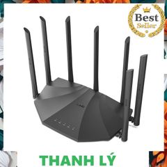 Bộ Phát WiFi Tenda AC23 - Router Băng Tần Kép AC2100 Gigabit 2.4GHz 300Mbps & 5GHz 1733Mbps, 7 Anten 6dBi - Hàng Cũ, Bảo Hành 3 Tháng
