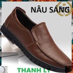 Giày Da Lười Nam Đế Cao Su Thời Trang - Mềm Mại, Ủng Hộ Phong Cách Lịch Lãm, Chất Lượng Cao, Dễ Phối Đồ