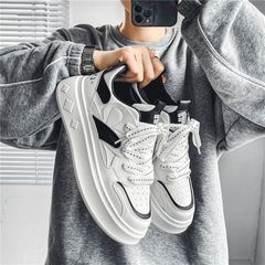 Giày thể thao nam sneakers đế bằng Hàn Quốc GH28 thời trang mới, dễ phối đồ cho học sinh và đi chơi