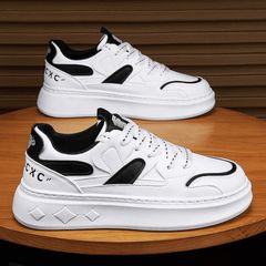 Giày Thể Thao Nam Sneakers Đế Bằng Hàn Quốc Mã GH28 - Thời Trang Mới Dễ Phối Đồ, Siêu Hack Dáng, Đi Học Đi Chơi