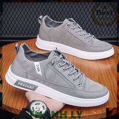Giày Vải Nam K02 Cao Cấp - Kiểu Dáng Sang Trọng, Thời Trang Trẻ Trung, Size 39-44, Nhiều Màu Sắc, Phù Hợp Đi Học, Đi Chơi