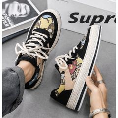 Giày Nam Thổ Cẩm Mẫu Mới Kiểu Dáng Trẻ Trung, Năng Động, Hot Trend - Mã 397 Dễ Phối Đồ Thời Trang
