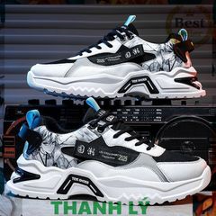 Giày Thể Thao Sneaker Nam TIDE SHOESS Thời Trang Gót Hình Người - Dễ Phối Đồ, Phong Cách Mới Cho Đi Học Và Đi Chơi